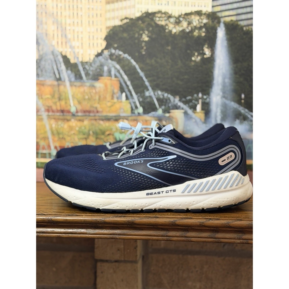 BROOKS Beast GTS 23 1104011D495 Blue Running Shoes Sneakers MENS 12.5 46.5